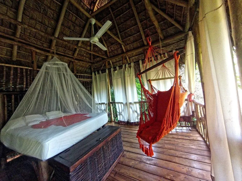 롯지 Dominican Tree House Village Santa Barbara De Samana